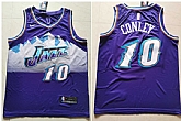 Jazz 10 Mike Conley Purple Nike Swingman Jersey,baseball caps,new era cap wholesale,wholesale hats